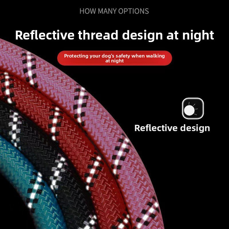 Reflective Nylon Dog Leash