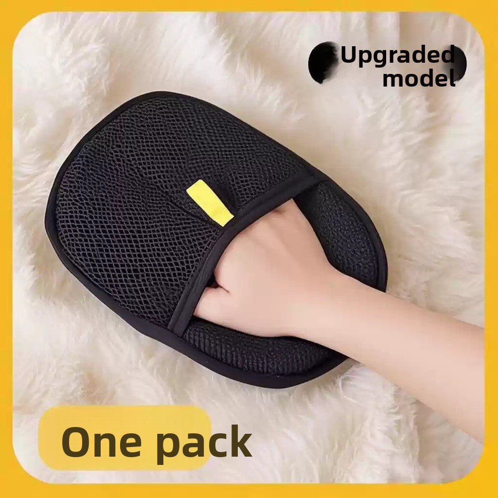 Dog and Cat fur grooming gloves