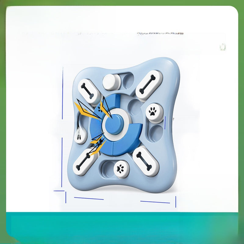 Slow Feeder Pet Toy with Squeaker