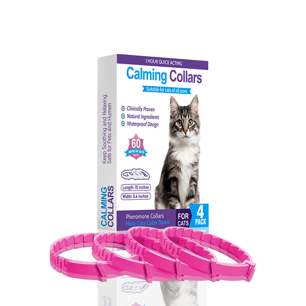 Pet soothing collar