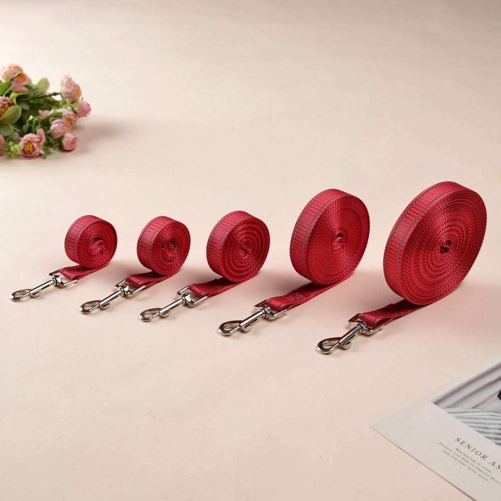 Long Reflective Pet Leash