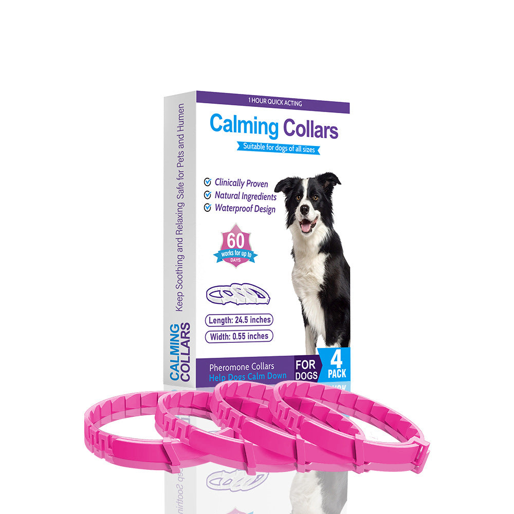 Pet soothing collar