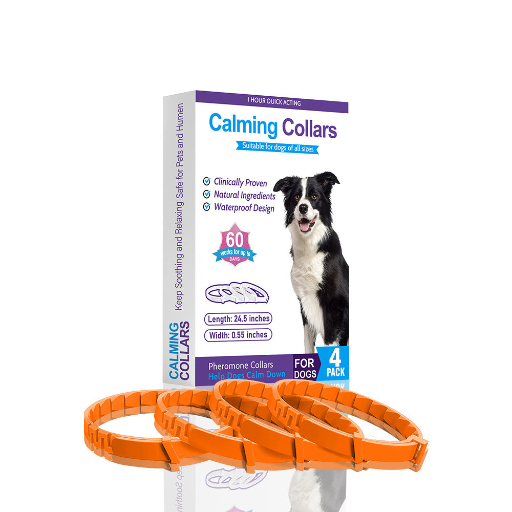 Pet soothing collar