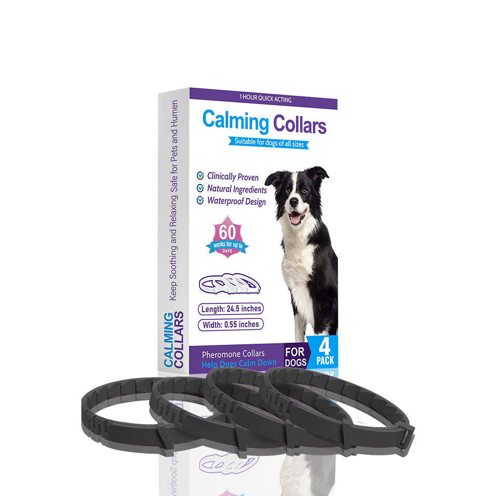 Pet soothing collar
