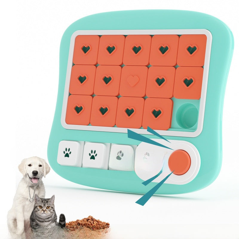 Slow Feeder Pet Toy with Squeaker