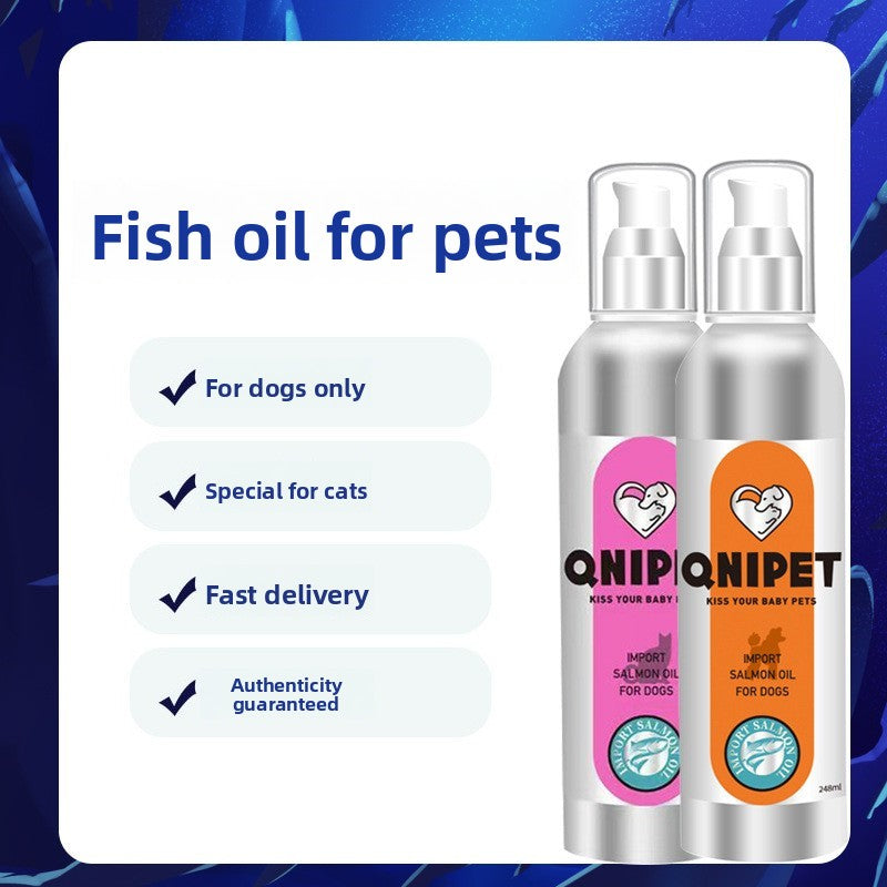 Pet fish oil