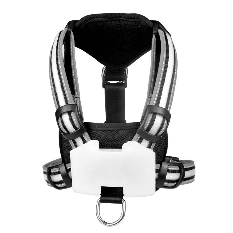 Rechargeable LED Pet Harness with Leash