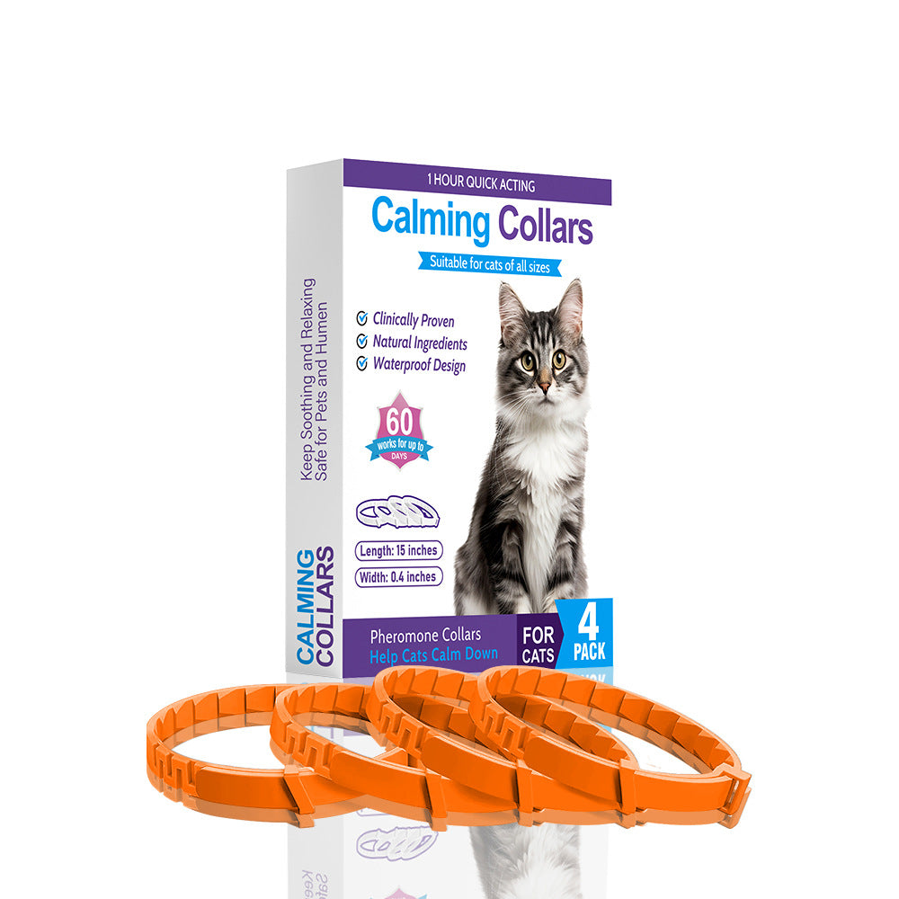 Pet soothing collar