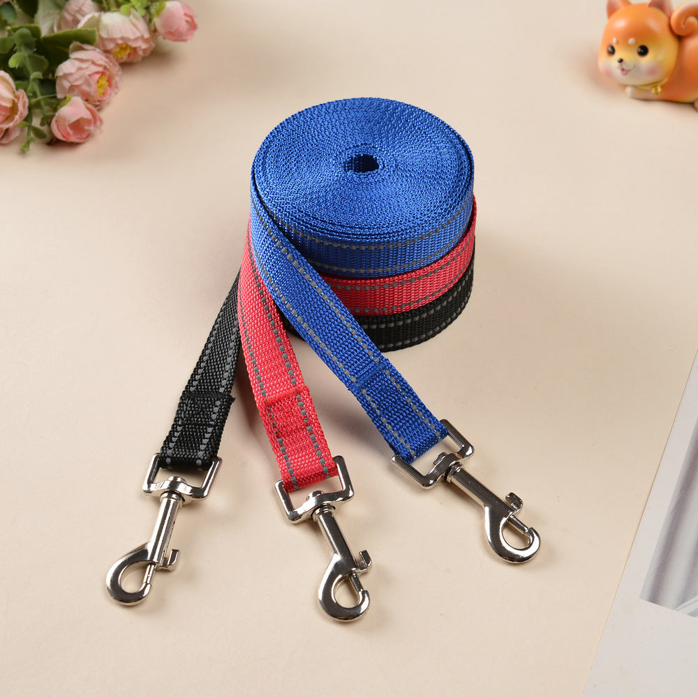 Long Reflective Pet Leash