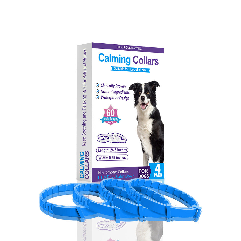 Pet soothing collar