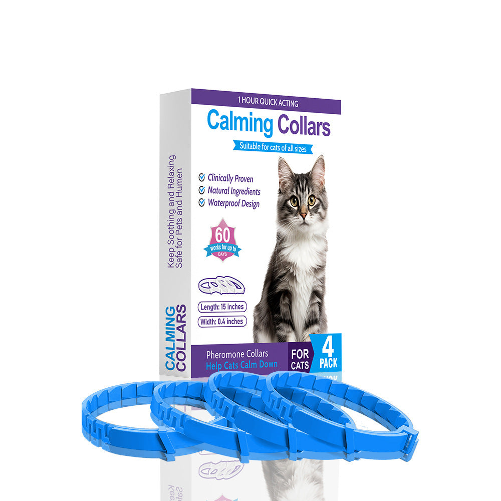 Pet soothing collar