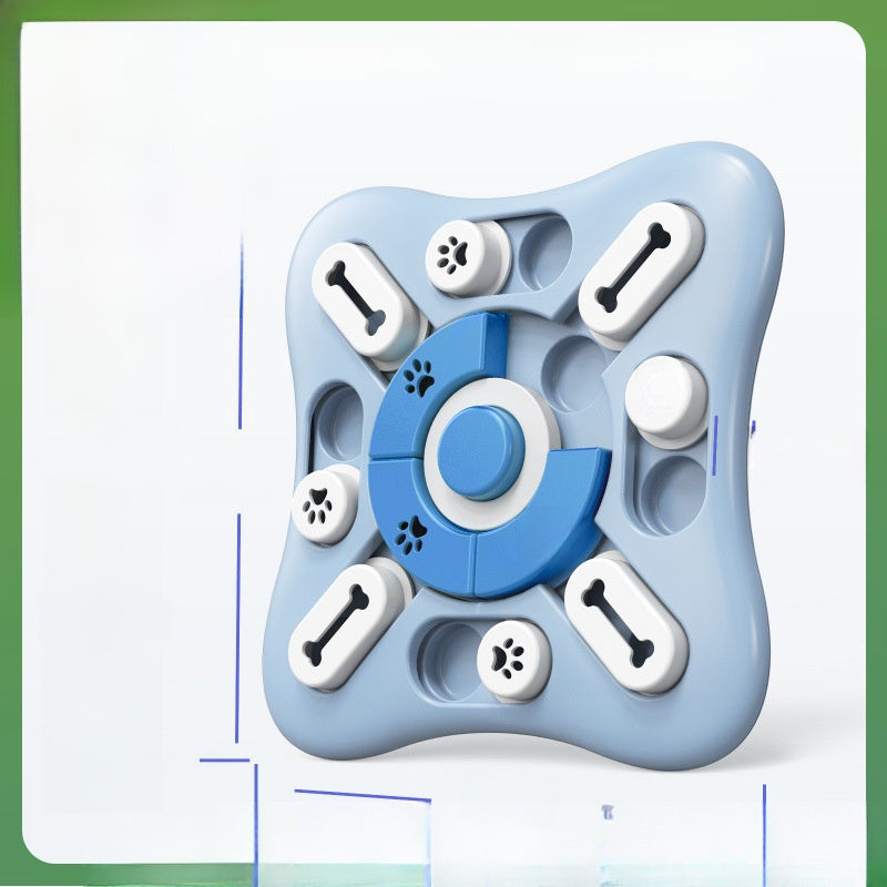 Slow Feeder Pet Toy with Squeaker