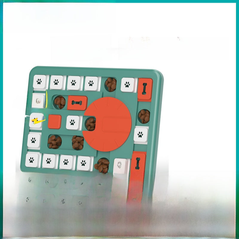 Slow Feeder Pet Toy with Squeaker