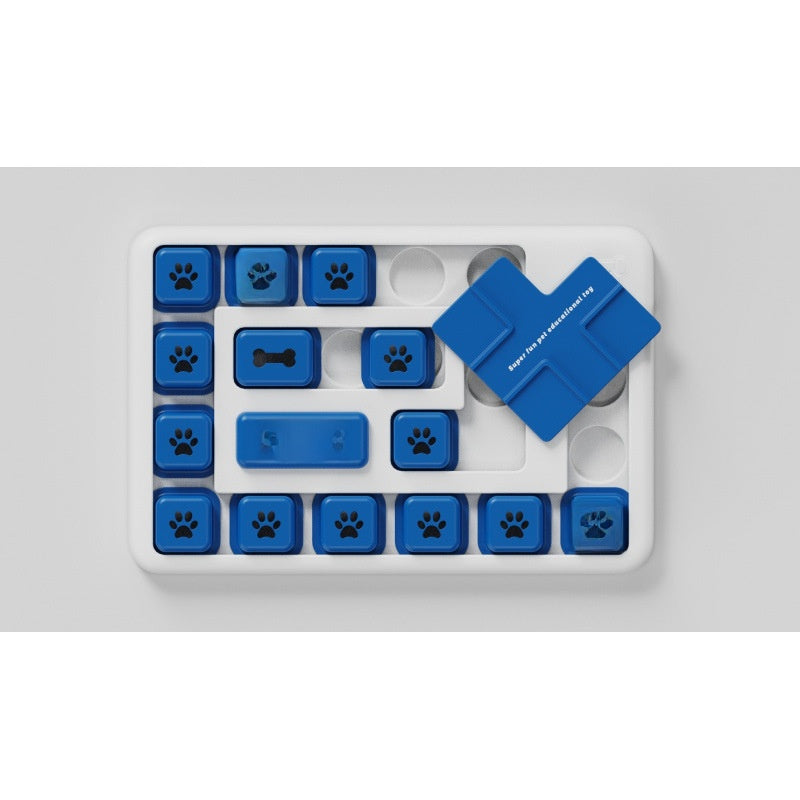 Slow Feeder Pet Toy with Squeaker